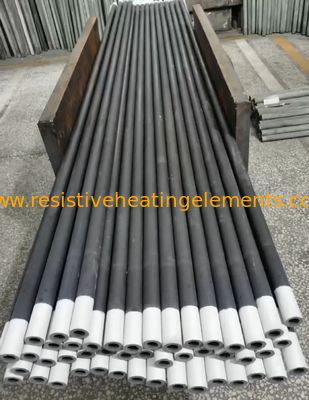Straight rod type SiC heating element for high temperature furnace