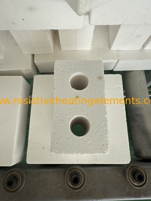 Blocco di supporto in ceramica a doppio foro