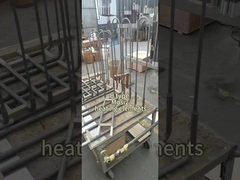 Elementi di riscaldamento MoSi2 di tipo U